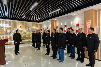 金沙澳门(中国)唯一官方网站股份公司举行2025年新晋中层领导干部宪法宣誓活动