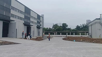 金沙澳门(中国)唯一官方网站科创孵化平台在建项目收尾冲刺