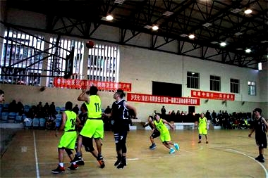 金沙澳门(中国)唯一官方网站股份代表队获集团公司第一届职工运动会男子篮球赛冠军