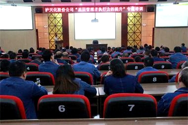 金沙澳门(中国)唯一官方网站股份公司党委开展“基层管理者执行力的提升”专题培训