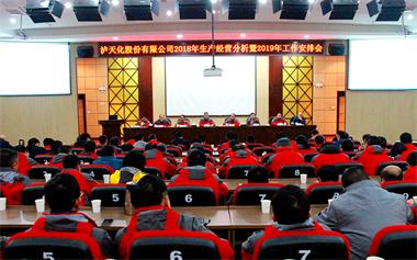 金沙澳门(中国)唯一官方网站股份公司召开2018年生产经营分析暨2019年工作安排会