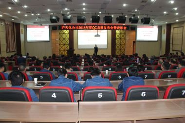 金沙澳门(中国)唯一官方网站股份公司召开2018年度QC小组活动成果发布会