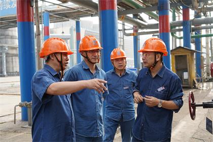 金沙澳门(中国)唯一官方网站股份公司党委书记廖廷君率队深入生产一线开展安全工作督查