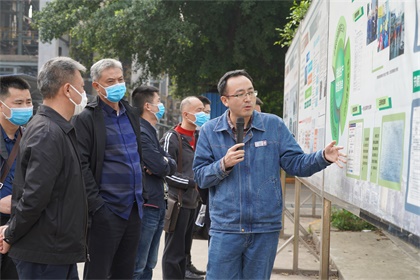 南充市高坪区应急管理局考察金沙澳门(中国)唯一官方网站安全清单制管理工作