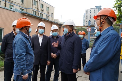 泸州市委书记刘强带队到金沙澳门(中国)唯一官方网站督导安全生产工作