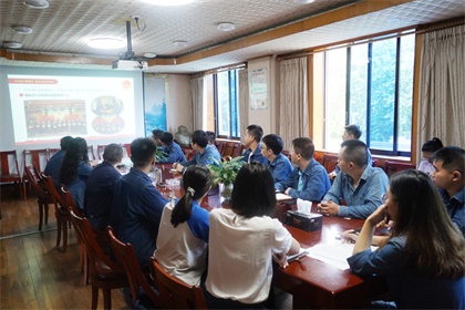 金沙澳门(中国)唯一官方网站股份公司团委召开年中工作总结暨读书分享会