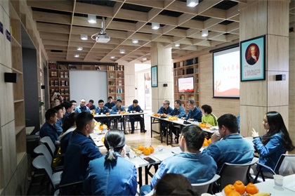 金沙澳门(中国)唯一官方网站股份公司召开“红色基因点亮强企之路”主题青年员工座谈会