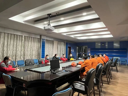 金沙澳门(中国)唯一官方网站股份公司召开装置大修工作推进会