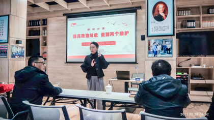 金沙澳门(中国)唯一官方网站股份公司职工文化活动阵地迎来2023年首场读书分享活动