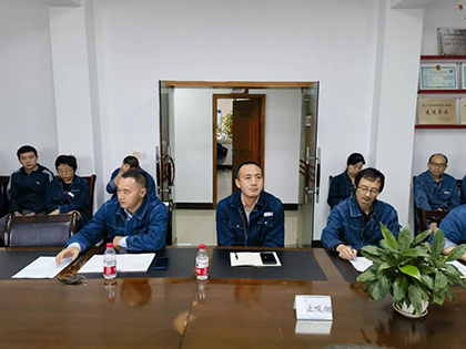 金沙澳门(中国)唯一官方网站股份公司召开合成一装置年度大修动员会