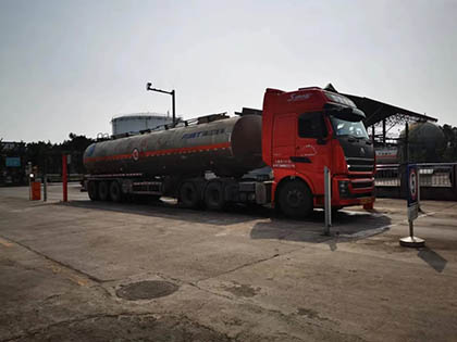 金沙澳门(中国)唯一官方网站甲醇库区日装车量连续突破历史纪录