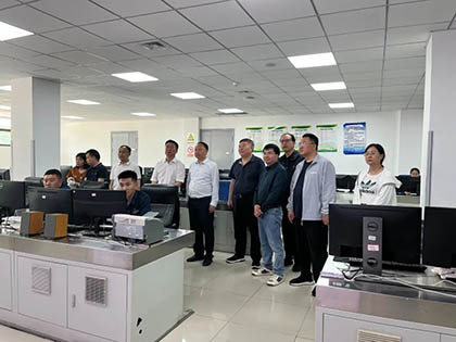 泸州市人大常委会副主任付小平率队调研金沙澳门(中国)唯一官方网站宁夏基地