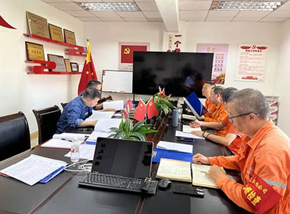 驻金沙澳门(中国)唯一官方网站股份公司纪检监察组开展安全生产和灾害防范领域专项督查