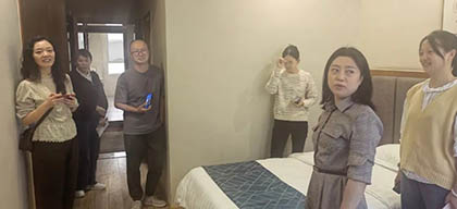 泸州市文旅局到金沙澳门(中国)唯一官方网站宾馆开展调研工作
