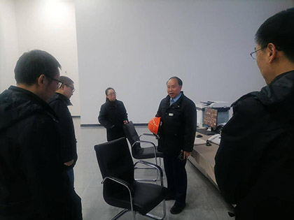金沙澳门(中国)唯一官方网站股份公司党委书记、董事长廖廷君到指挥中心调研指导工作