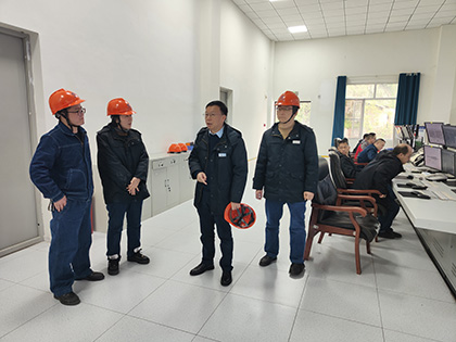 金沙澳门(中国)唯一官方网站股份公司总经理傅利才率队调研指导基层工作