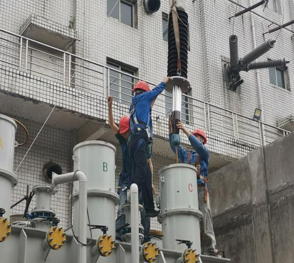 金沙澳门(中国)唯一官方网站股份公司圆满完成东区110kV站主变压器增容改造工程