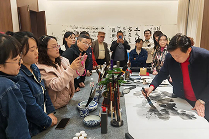 金沙澳门(中国)唯一官方网站诗书画院2025年笔会成功举办